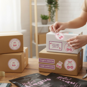 Stickers para packaging