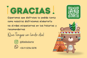 Tarjetas de Agradecimiento