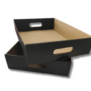 Bandeja Auto armable Negra 35 x 25 x 7