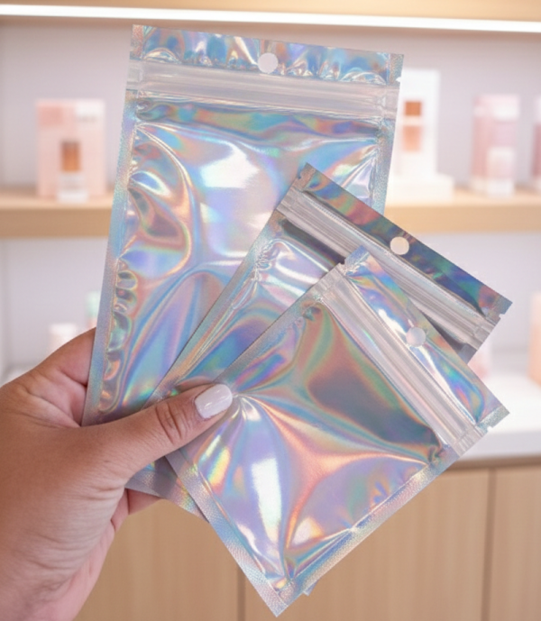 Bolsas Cierre tipo Ziploc Holográficas