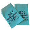 Bolsas Courier Diseño "Hola, llegué para alegrarte el día" 25x35