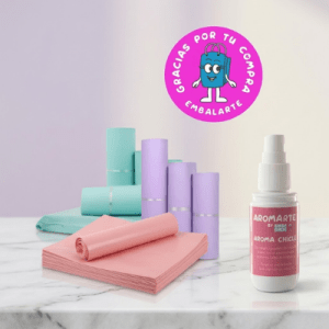 Pack WOW ✨ | Courier + Stickers + Aromatizante